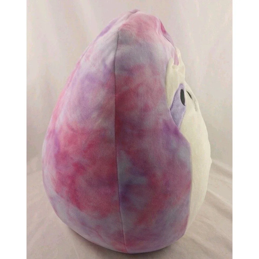 Purple & Pink Tie-Dye Sharie Sloth Squishmallow 18in Plush Stuffed Animal No Tag